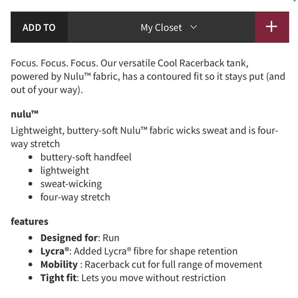 Lululemon Cool Racerback Short Tank Top Length - Picture 5 of 10